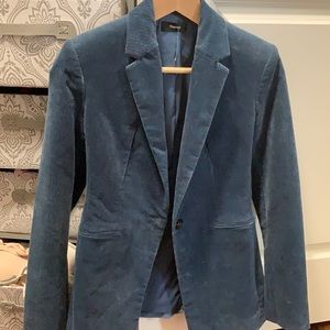 Theory Suede Blazer 00